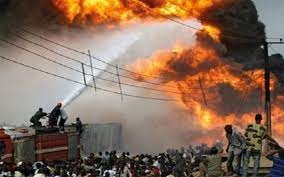 Properties Destroyed As Fire Guts Popular Karu Market In Abuja