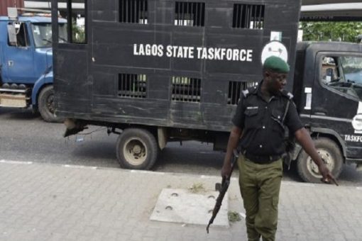 Lagos Taskforce Arrests 4 Suspected Traffic Robbers in Mushan