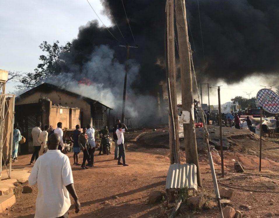 Fire Outbreak: Shops, Offices Razed in Plateau State