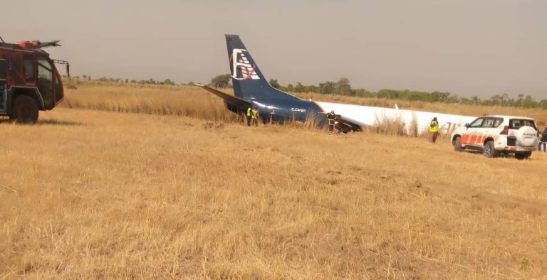 Five Escape Death as Cargo Aircraft Skids Off Abuja Airport Runway