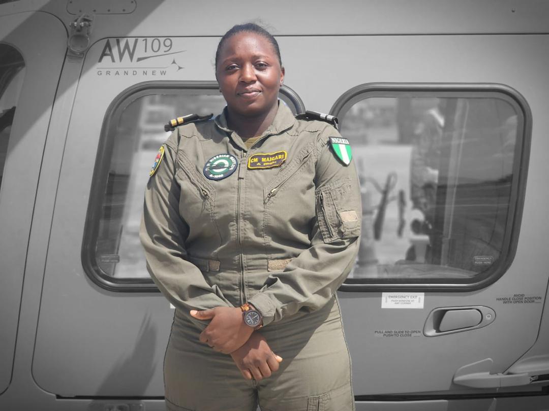 Nigerian Navy Welcomes First Female Pilot